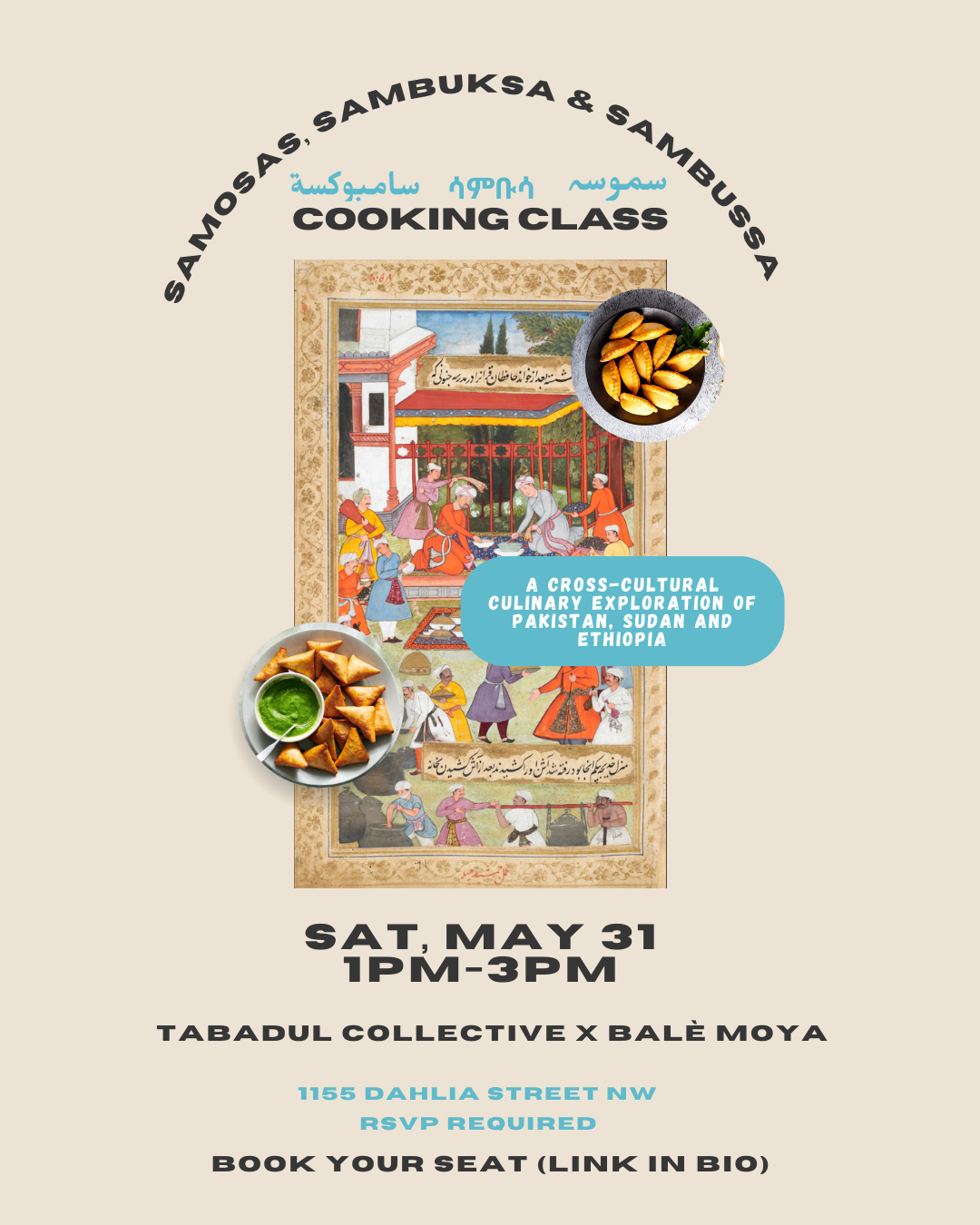 Sambusa Cooking Class